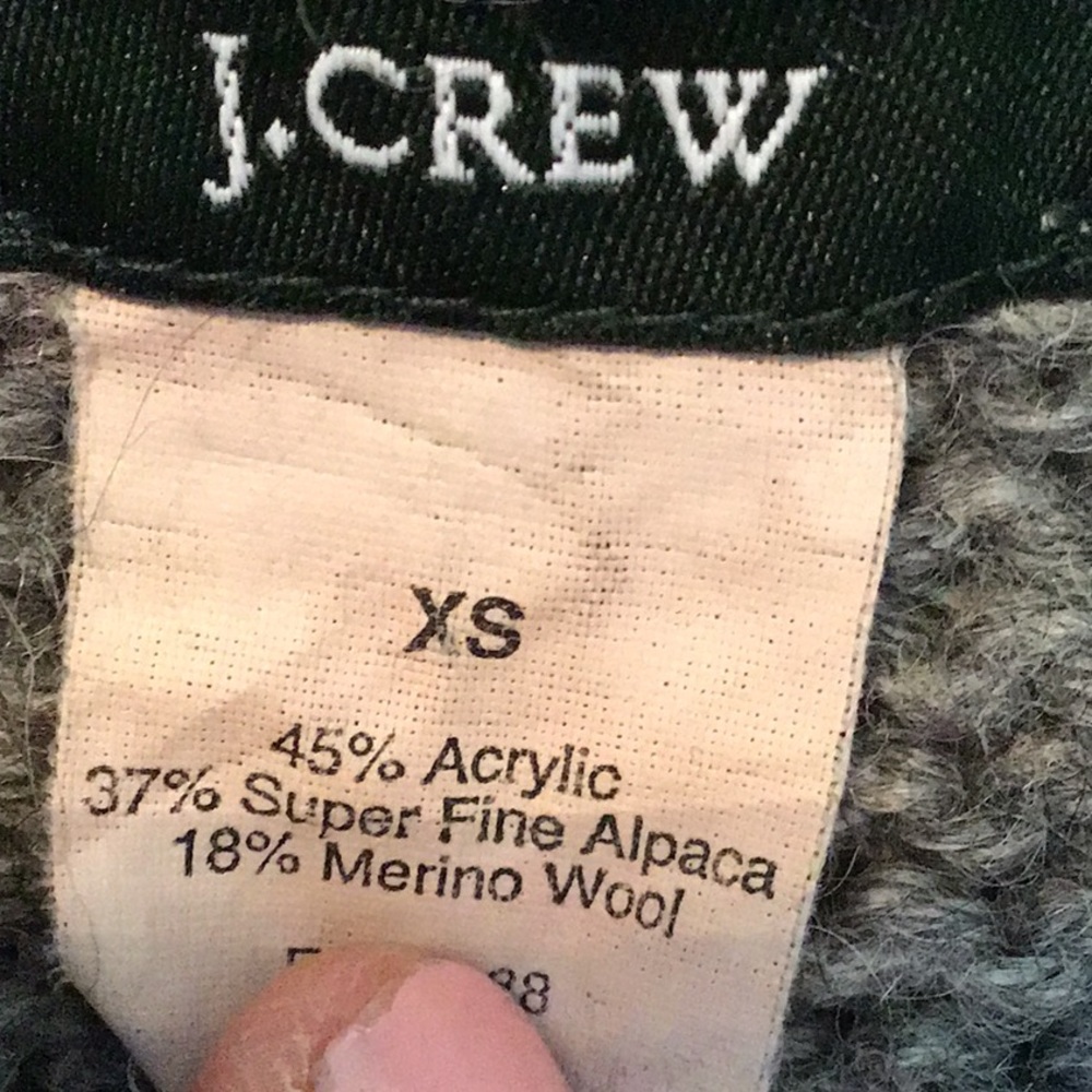 Women’s J. Crew open cardigan sweater size XS - Picture 4 of 7